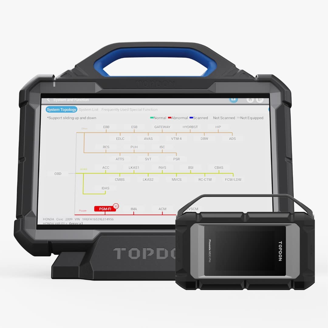 PHOENIX MAX TOPDON l'outil de diagnostic pour PRO