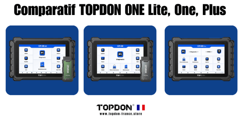 Comparatif TOPDON ONE Lite, One, Plus